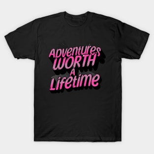 Van Life Adventures Worth A Lifetime T-Shirt